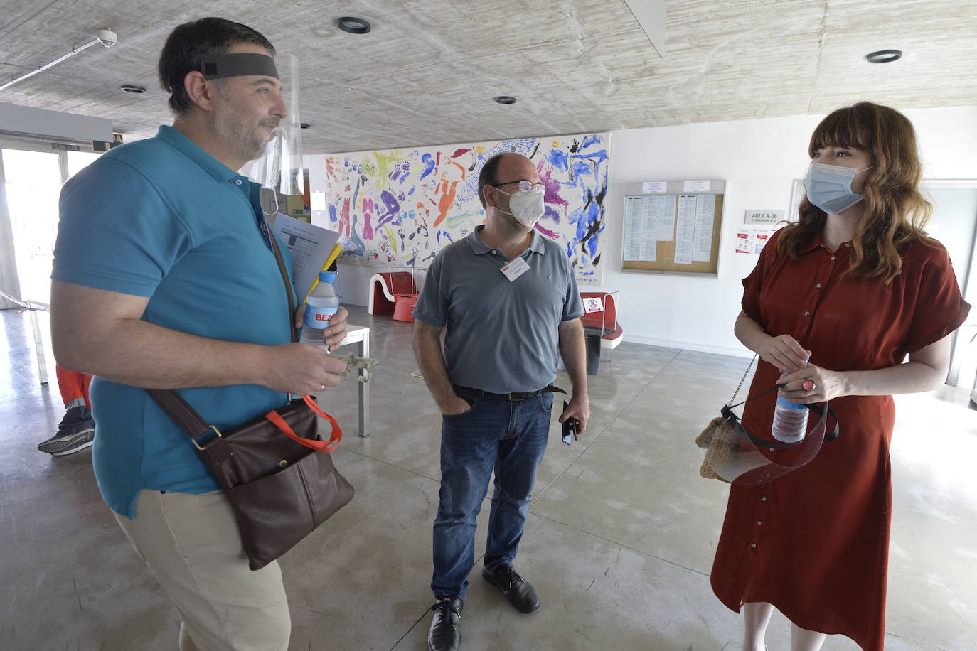 Fotos: Las pruebas de acceso a la Universidad para mayores estrenan el protocolo de seguridad