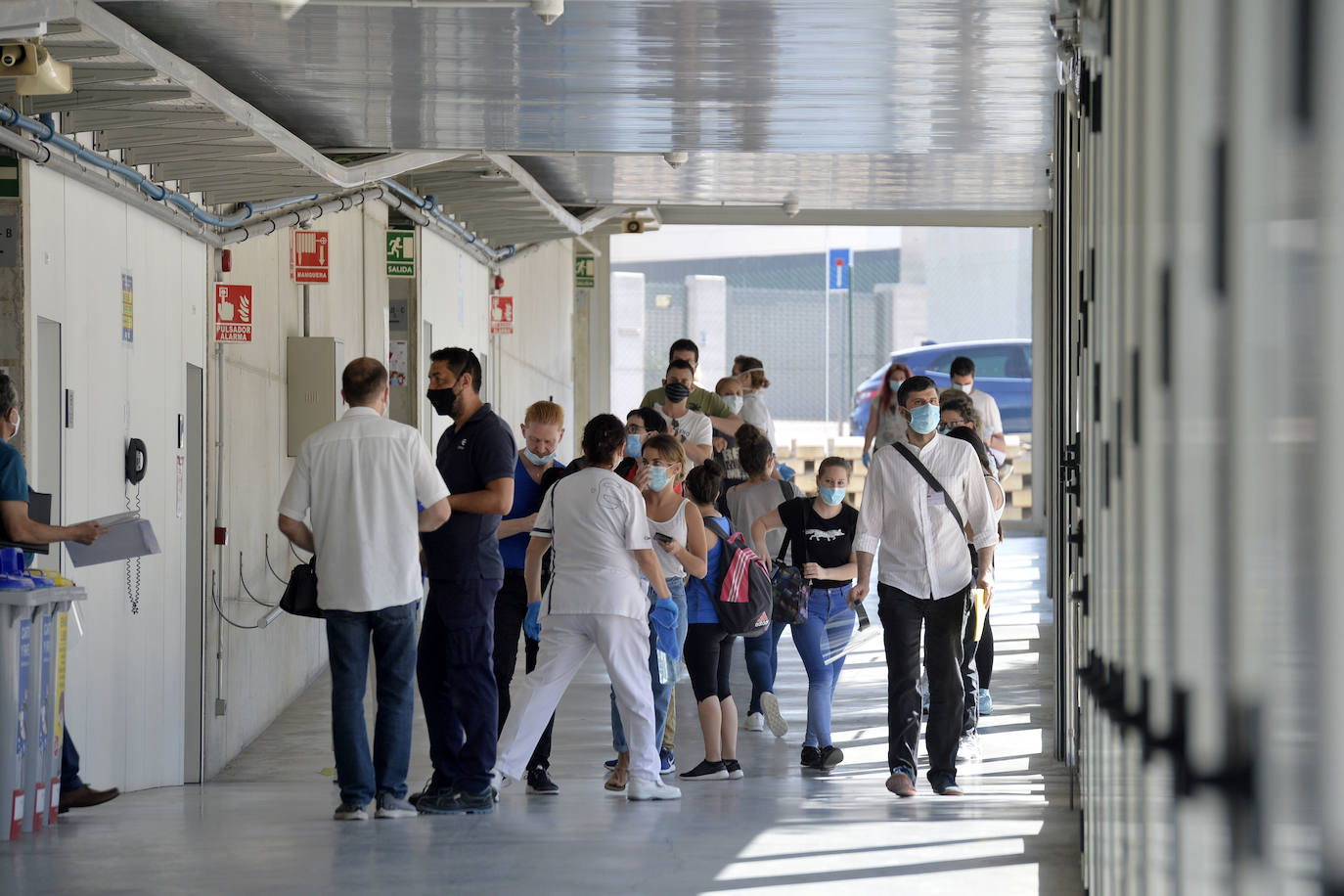 Fotos: Las pruebas de acceso a la Universidad para mayores estrenan el protocolo de seguridad