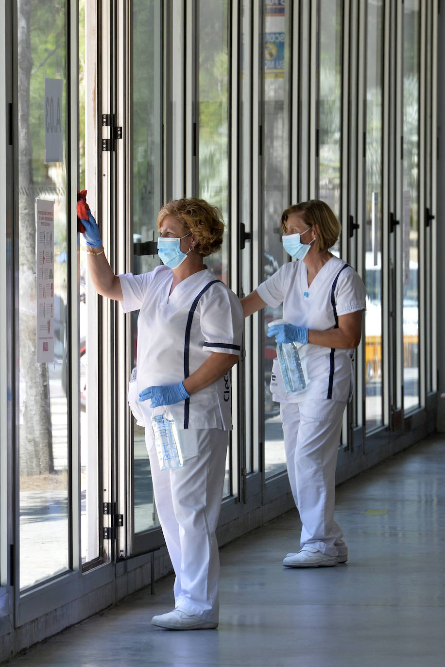 Fotos: Las pruebas de acceso a la Universidad para mayores estrenan el protocolo de seguridad