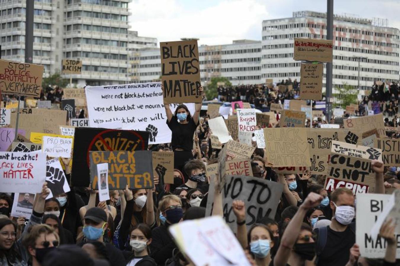 Manifestación en Berlín