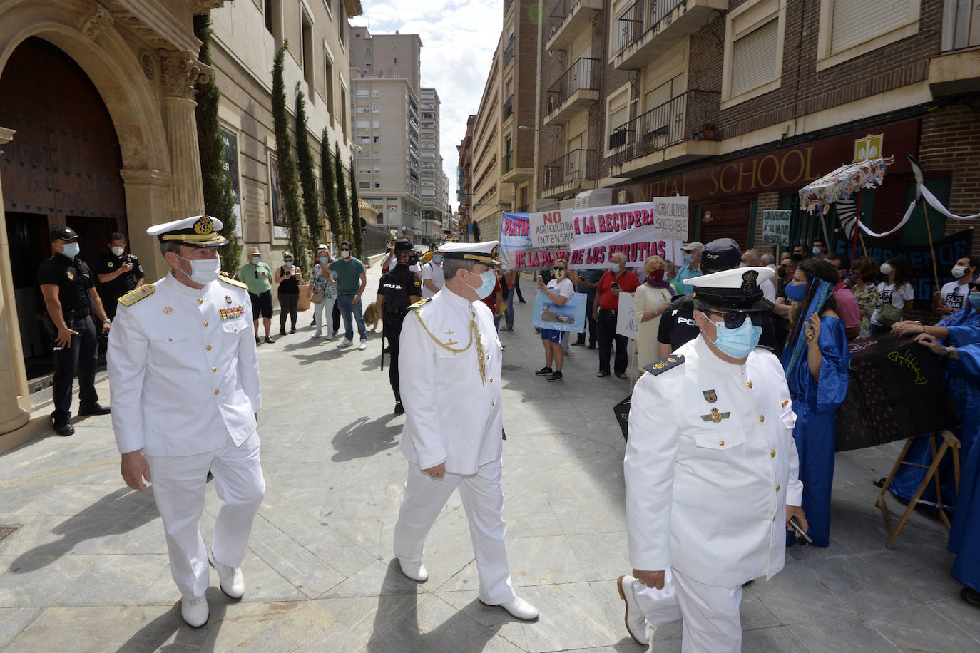 Fotos: Protesta por el Mar Menor