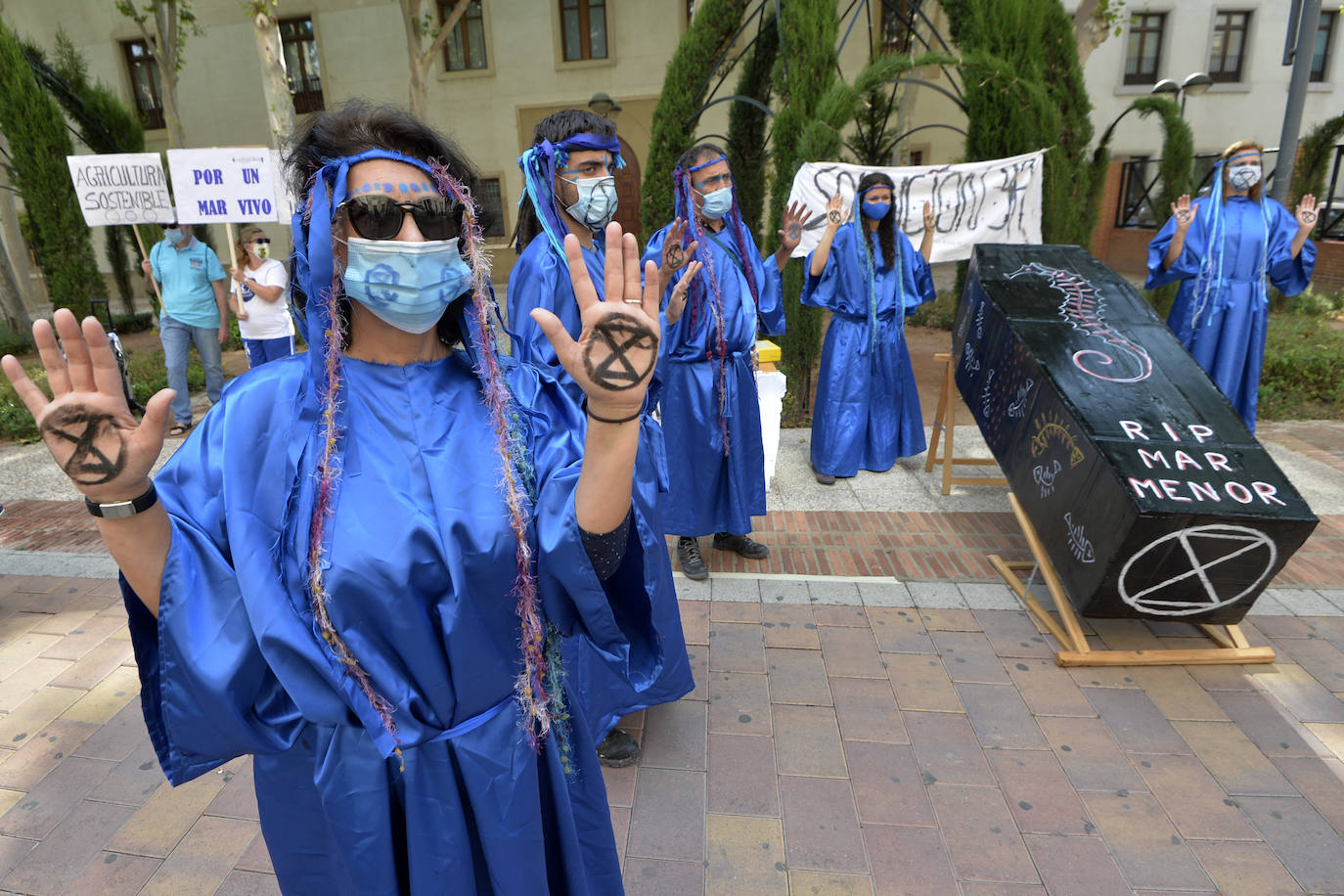 Fotos: Protesta por el Mar Menor