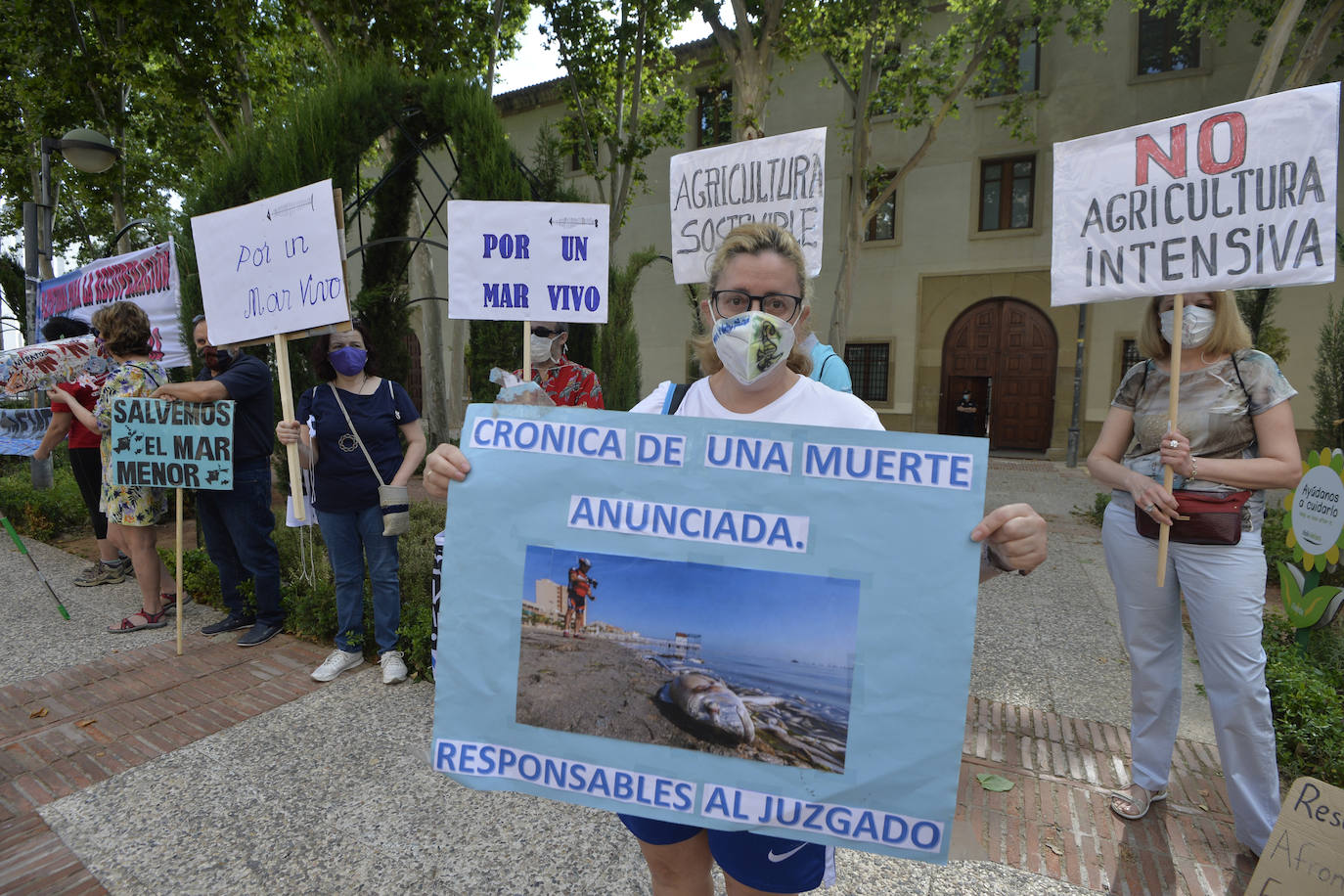 Fotos: Protesta por el Mar Menor