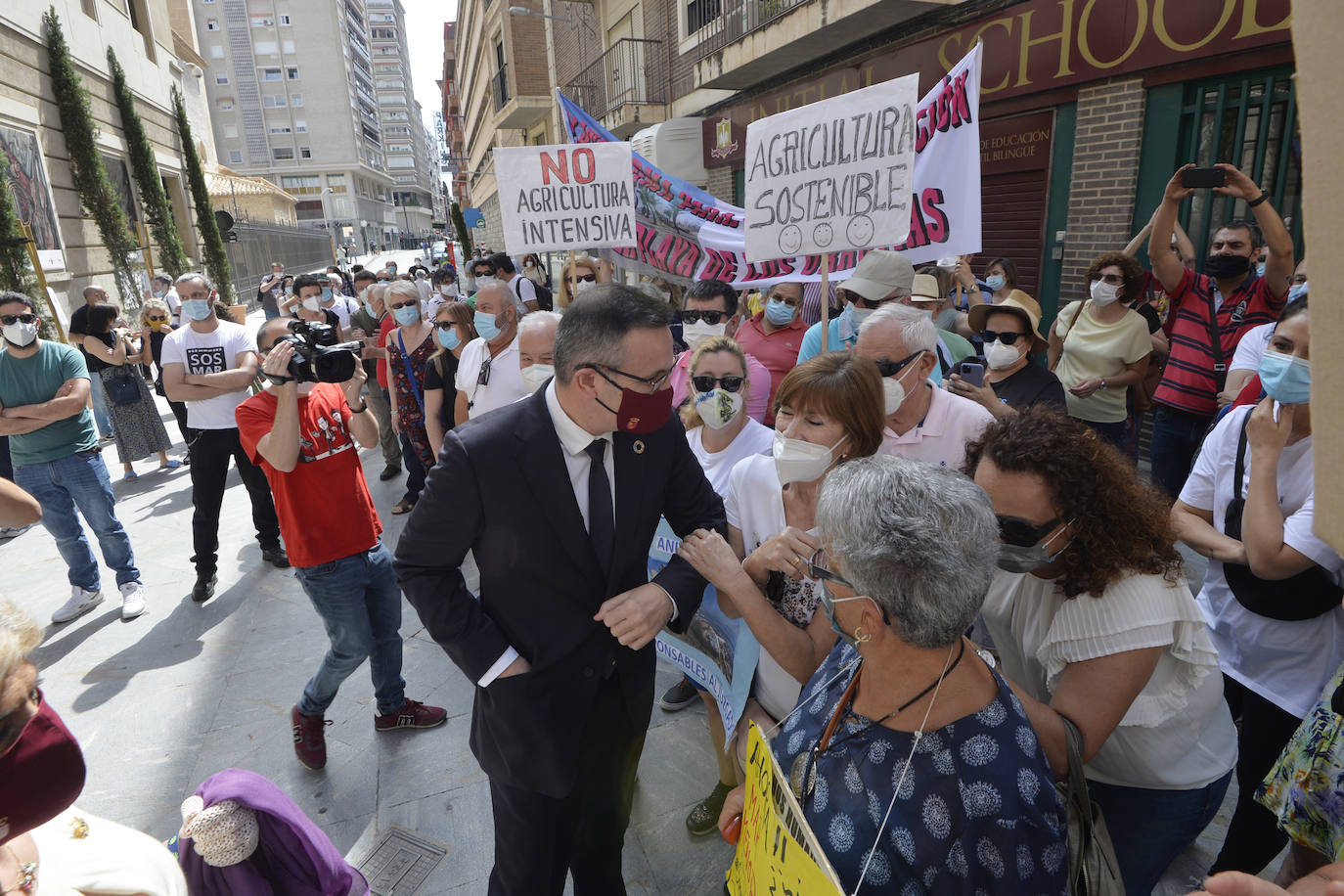 Fotos: Protesta por el Mar Menor