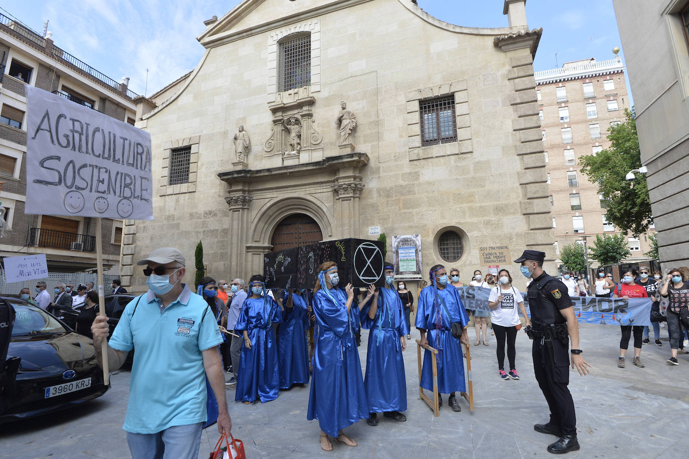 Fotos: Protesta por el Mar Menor