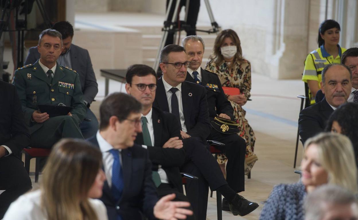 Diego Conesa en el acto por el Día de la Región.