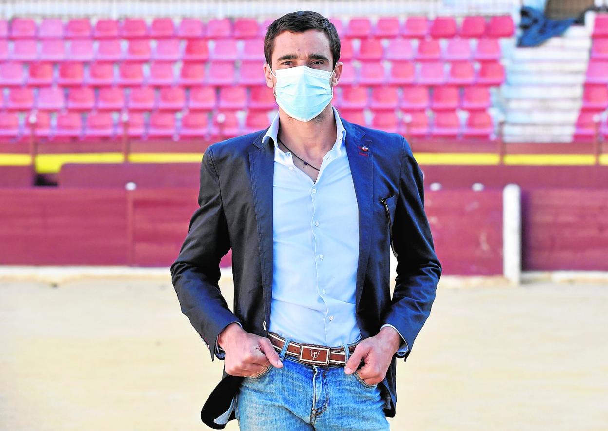 El torero lorquino Paco Ureña, fotografiado el pasado sábado en la plaza de toros de Murcia.