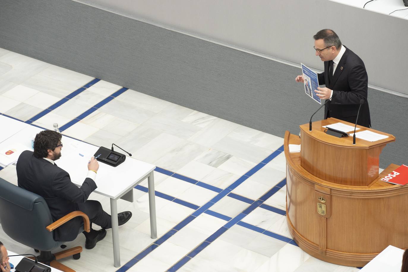 Fotos: El Mar Menor centra las críticas de la oposición en el Debate del Estado de la Región