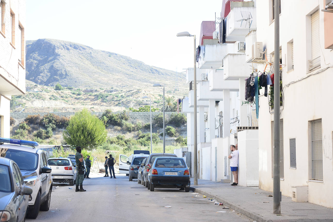 Fotos: Redada antidroga en los &#039;pisos blancos&#039; de Cieza