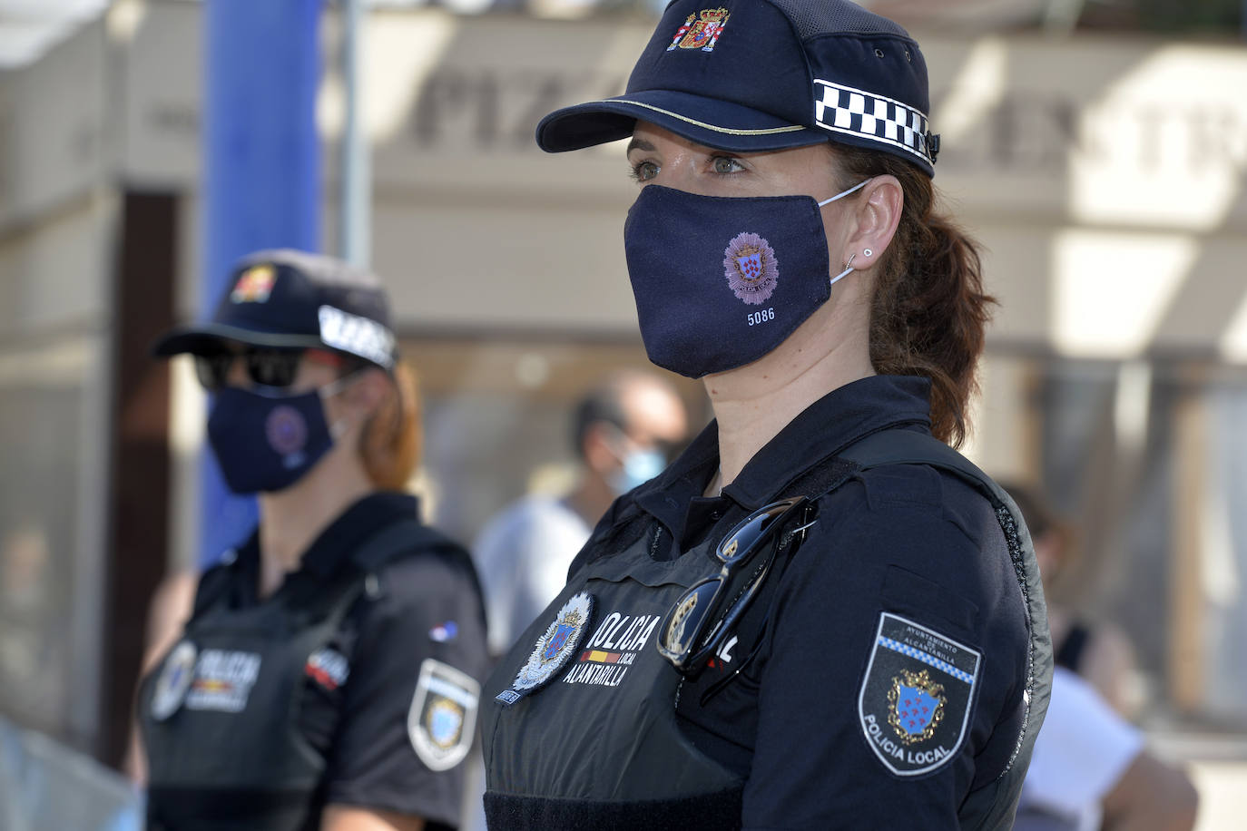 Fotos: Homenaje en Alcantarilla a las víctimas del coronavirus en la Región