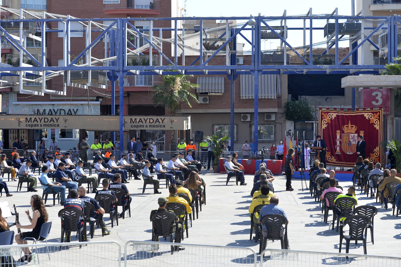 Fotos: Homenaje en Alcantarilla a las víctimas del coronavirus en la Región
