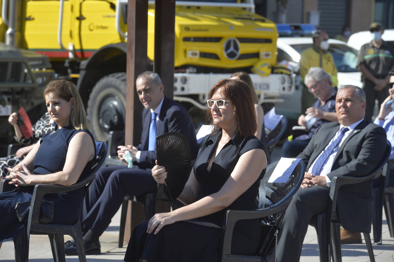 Fotos: Homenaje en Alcantarilla a las víctimas del coronavirus en la Región
