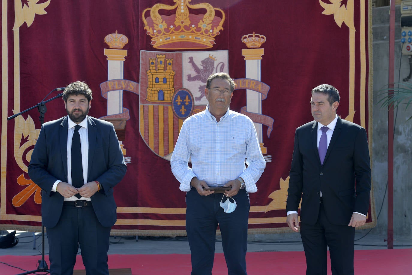 Fotos: Homenaje en Alcantarilla a las víctimas del coronavirus en la Región