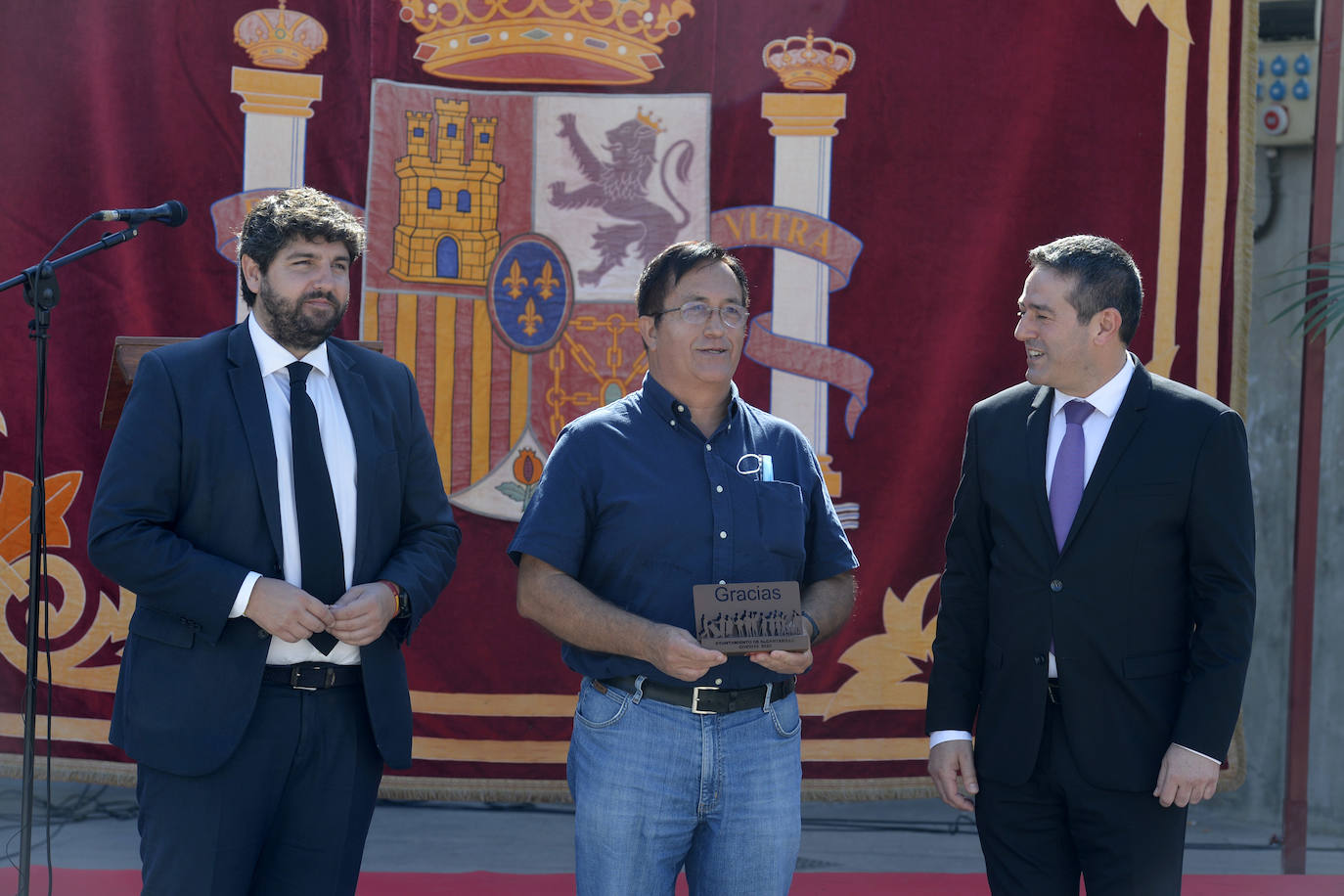 Fotos: Homenaje en Alcantarilla a las víctimas del coronavirus en la Región