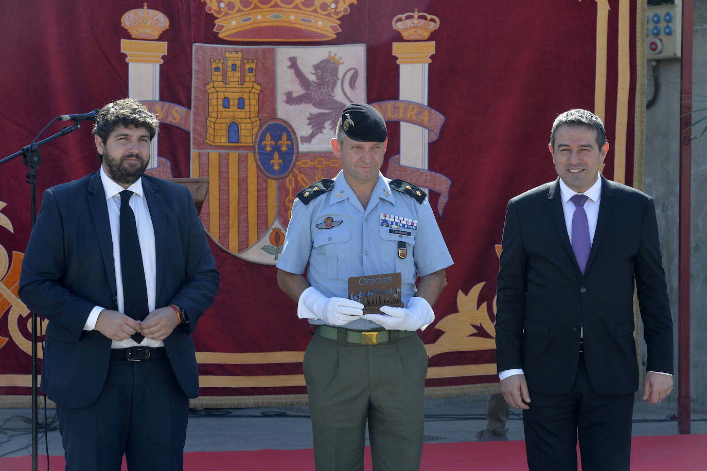 Fotos: Homenaje en Alcantarilla a las víctimas del coronavirus en la Región