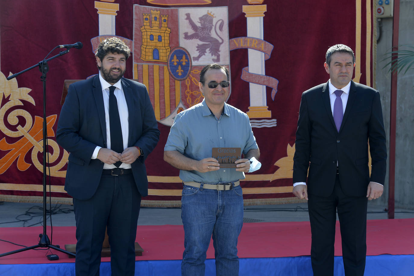 Fotos: Homenaje en Alcantarilla a las víctimas del coronavirus en la Región