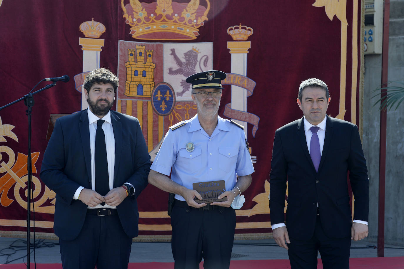 Fotos: Homenaje en Alcantarilla a las víctimas del coronavirus en la Región
