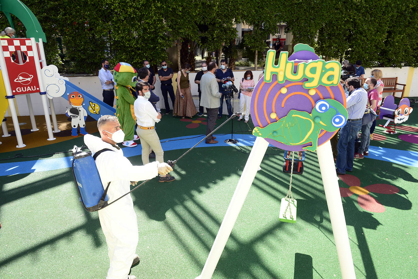 Fotos: Los parques infantiles reabren en la Región de Murcia tras el estado de alarma