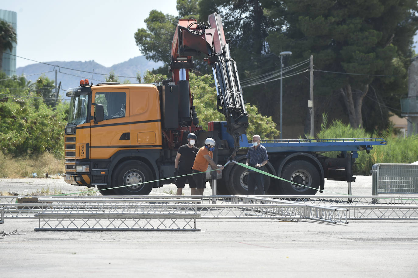 Fotos: Agotadas las 180 invitaciones para el autocine de esta noche en Murcia