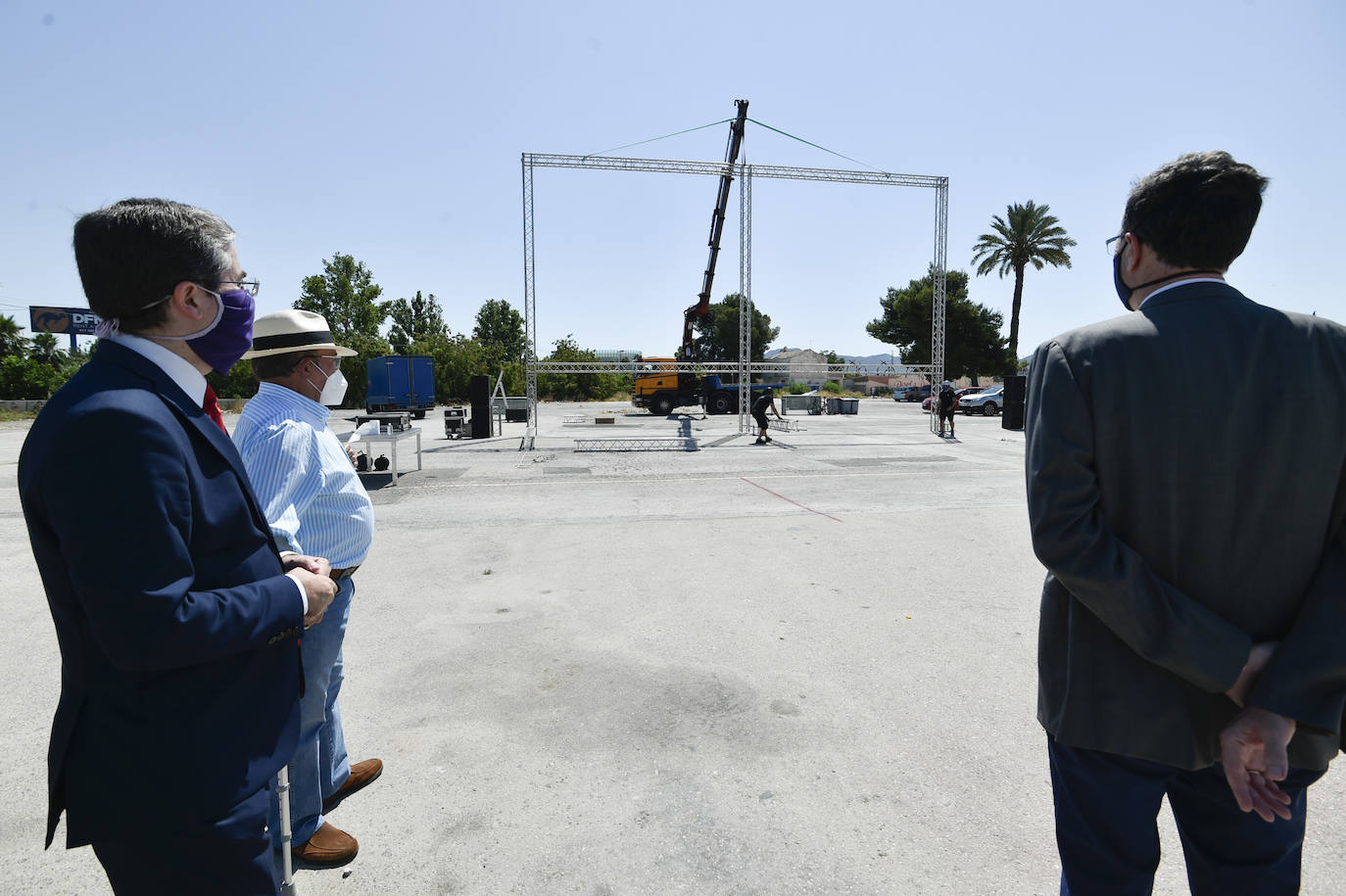 Fotos: Agotadas las 180 invitaciones para el autocine de esta noche en Murcia