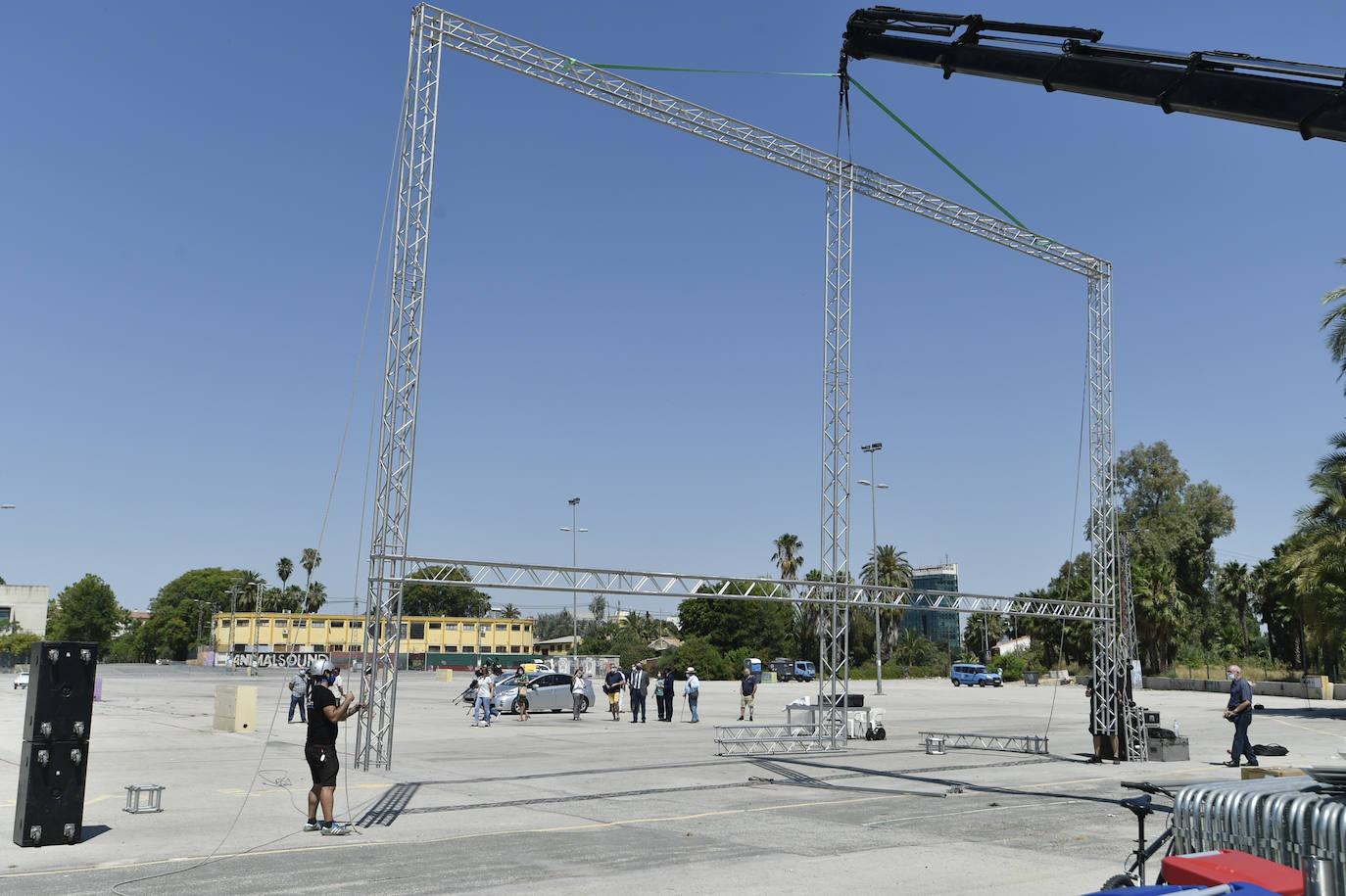 Fotos: Agotadas las 180 invitaciones para el autocine de esta noche en Murcia