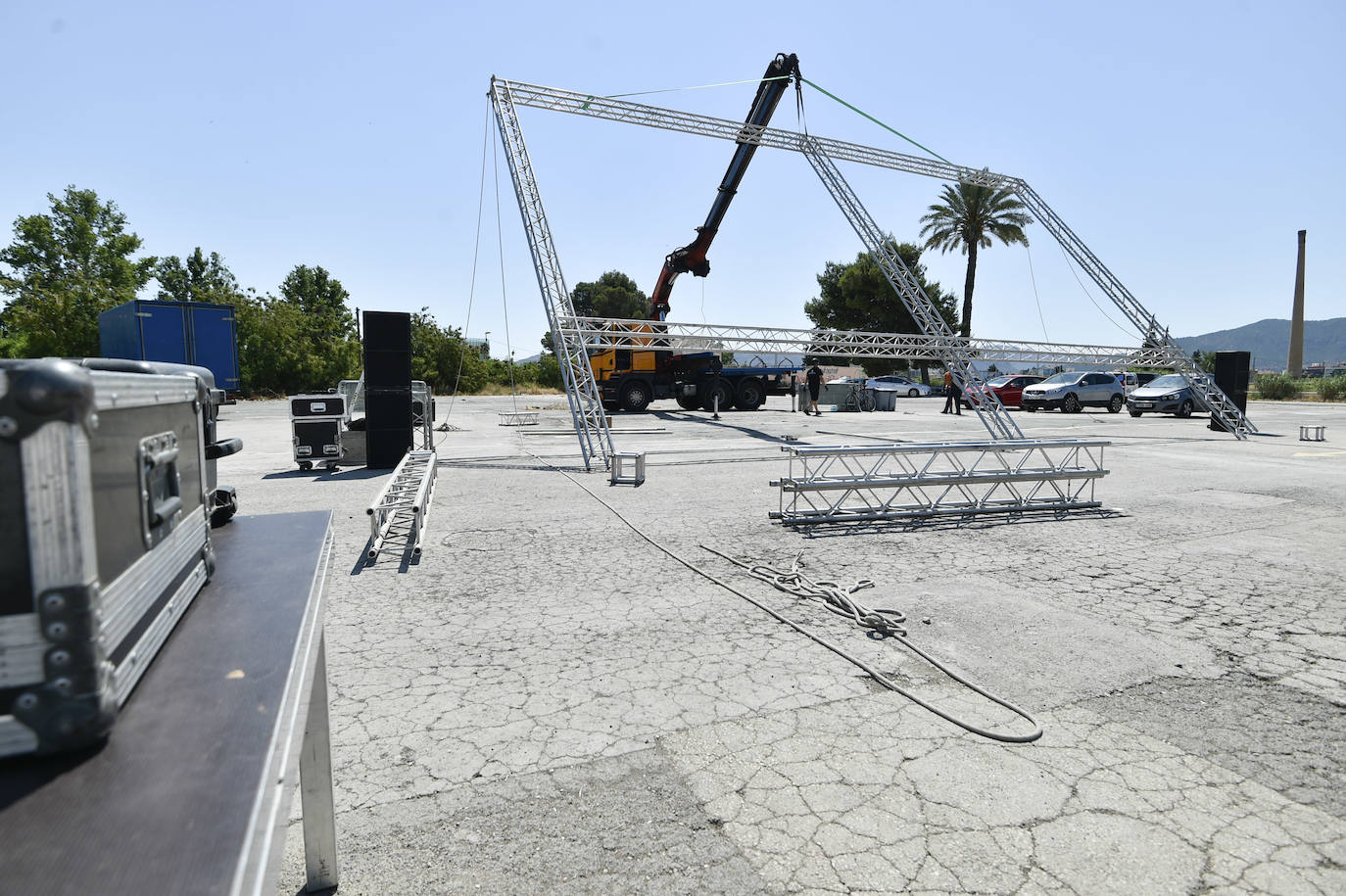 Fotos: Agotadas las 180 invitaciones para el autocine de esta noche en Murcia