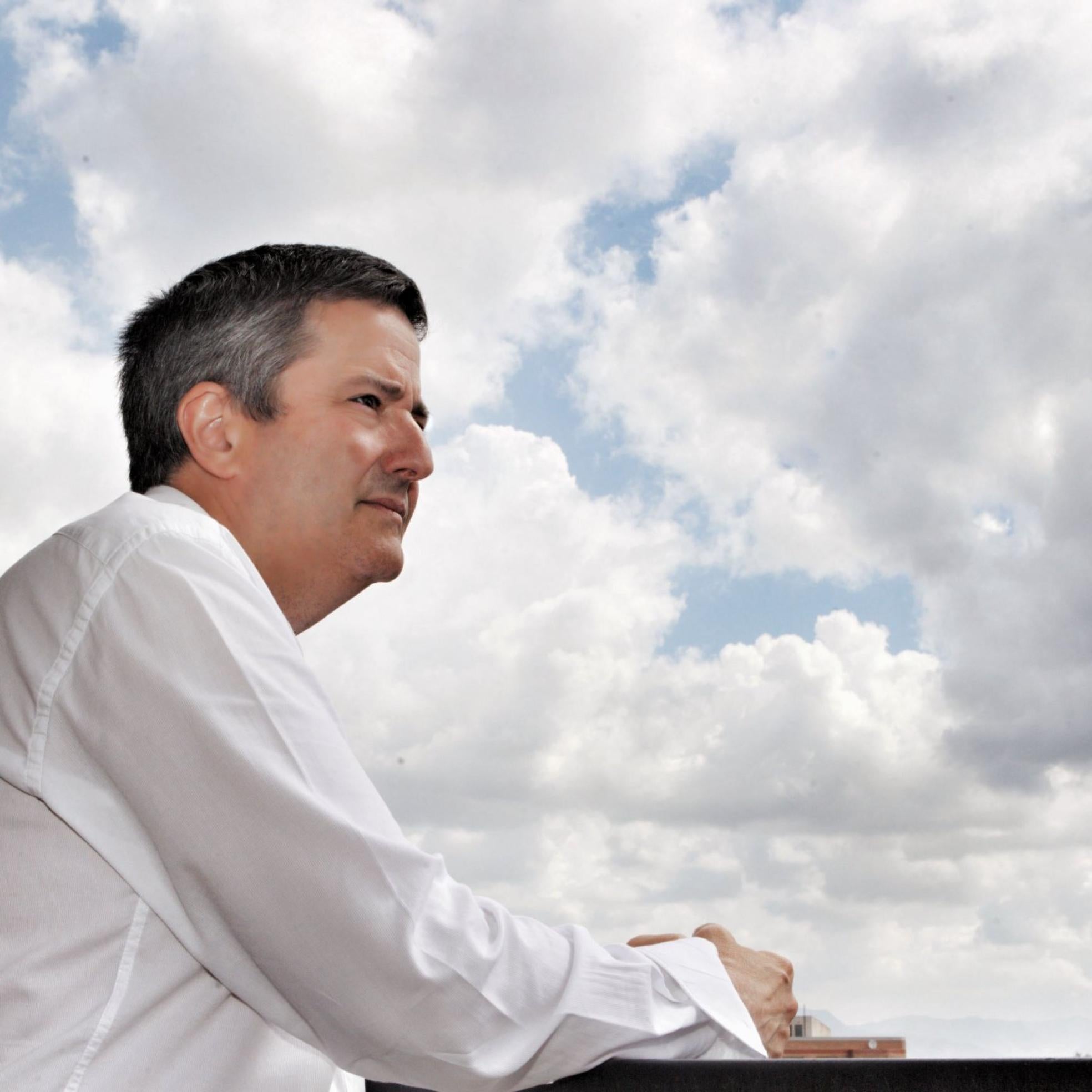 tEnrique Ujaldón, fotografiado hace unos días en Murcia. 