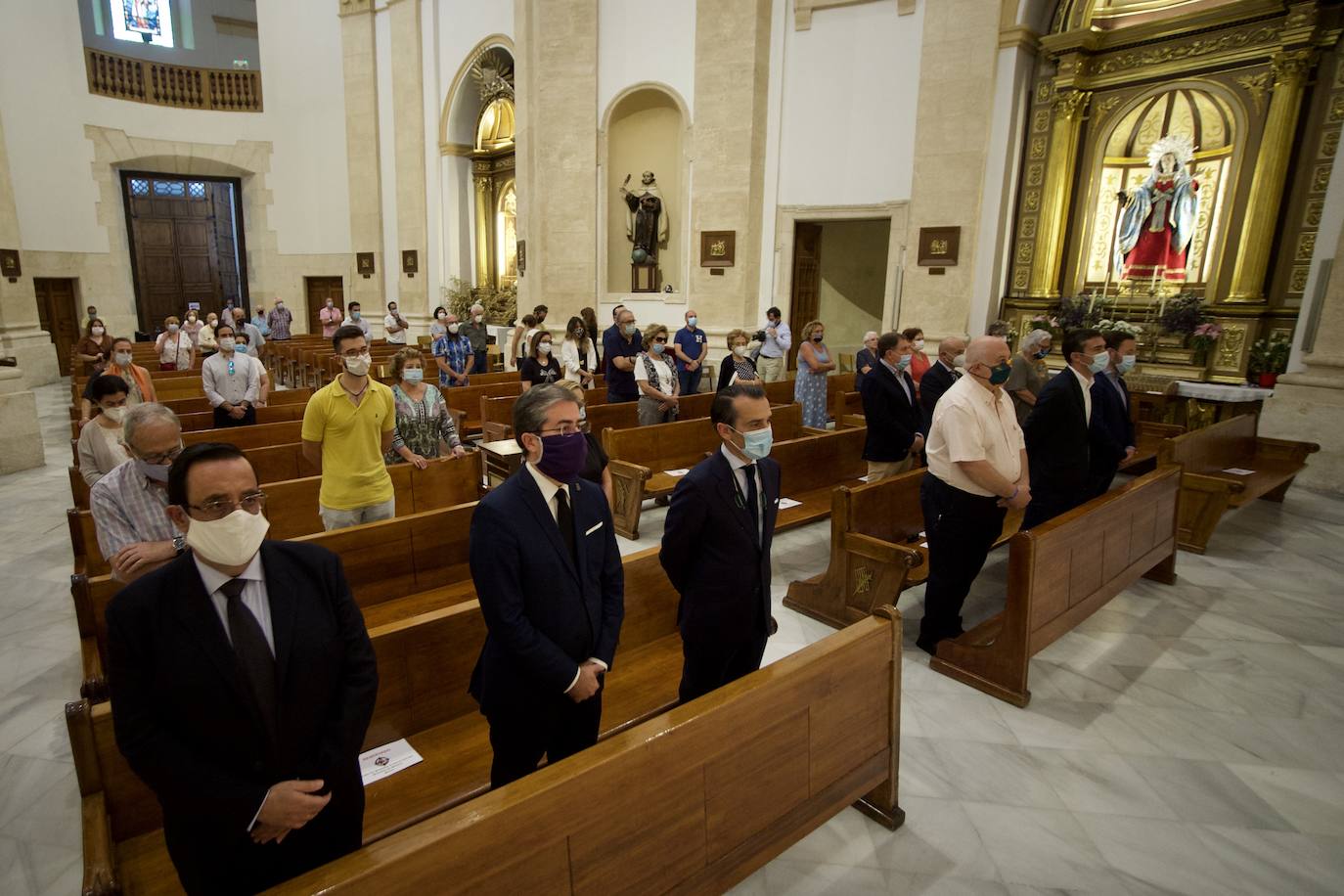 Fotos: Misa del Refugio por los difuntos de la Covid-19