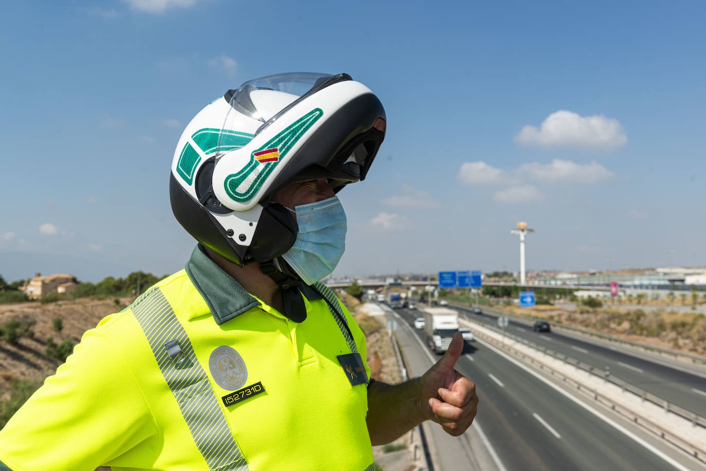 Fotos: Los desplazamientos por carretera en la Region caen un 20% pese al fin de las restricciones