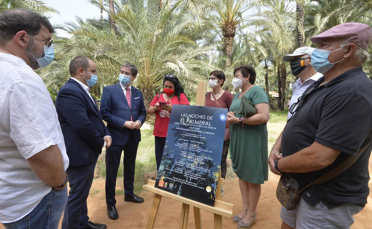 Presentación del ciclo 'Las noches del Palmeral'.