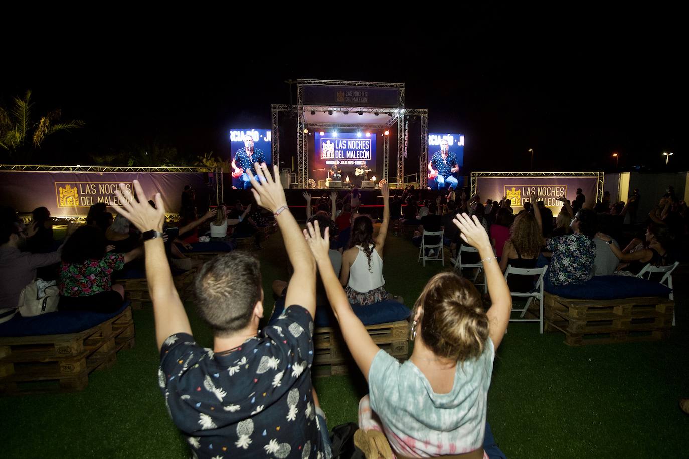 Fotos: Reecuentro de M Clan en las Noches del Malecón