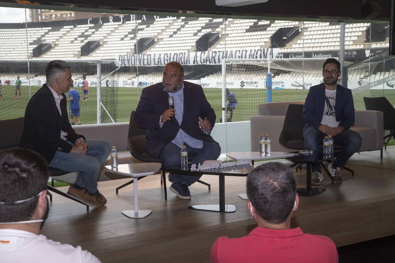 Fotos: Belmonte y Breis, con los suscriptores de LA VERDAD