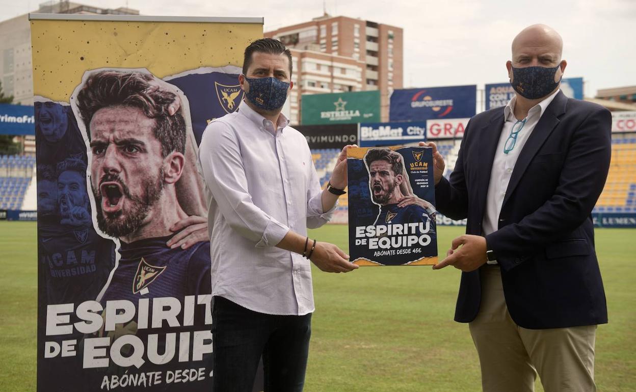 Presentación de la campaña de abonados, con Rafa De Vicente como protagonista.