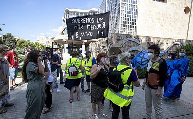Galería. Protesta por el Mar Menor.