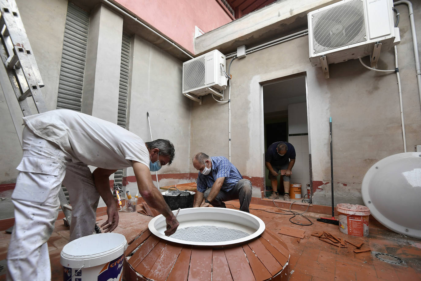 Fotos: Veinte colegios de Murcia se benefician de una puesta a punto con el plan de obras estival