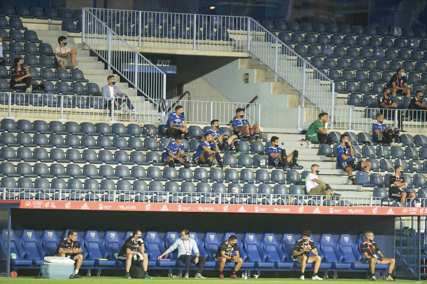 Fotos: La primera parte del FC Cartagena-Atlético Baleares, en imágenes