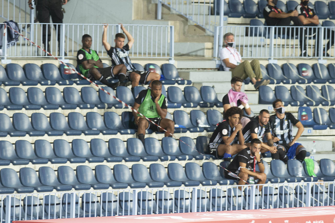 Fotos: La primera parte del FC Cartagena-Atlético Baleares, en imágenes