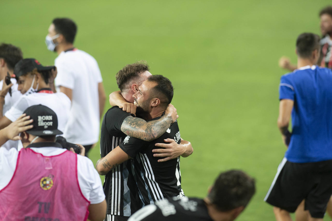 Fotos: La primera parte del FC Cartagena-Atlético Baleares, en imágenes