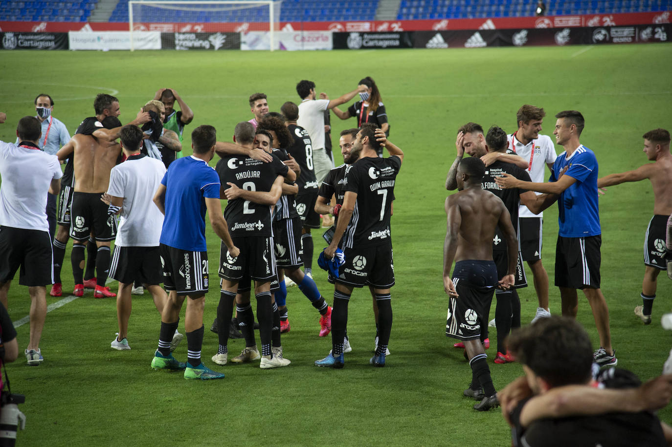 Fotos: La primera parte del FC Cartagena-Atlético Baleares, en imágenes