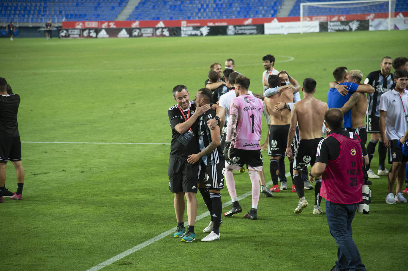 Fotos: La primera parte del FC Cartagena-Atlético Baleares, en imágenes