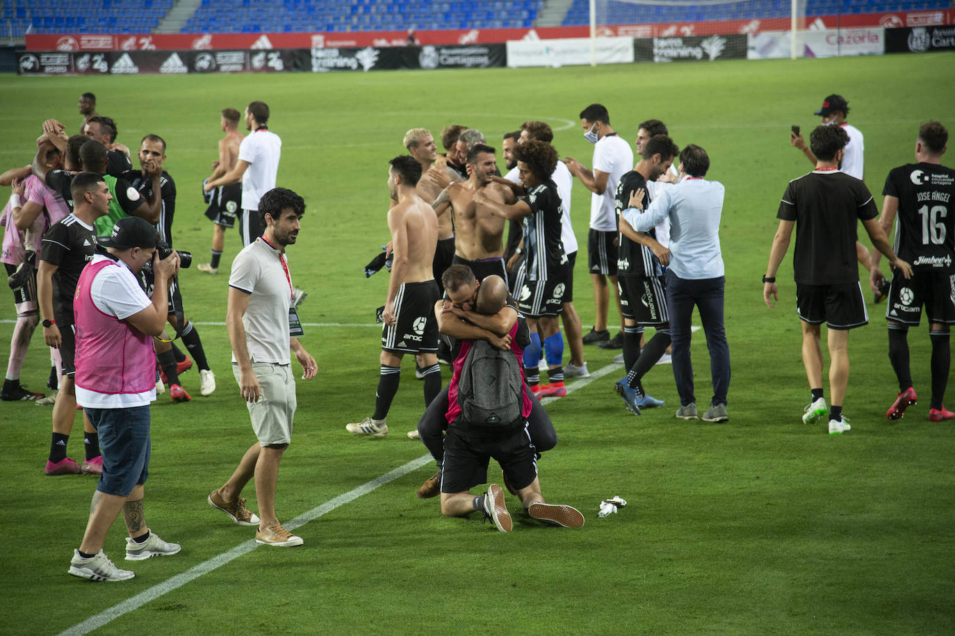 Fotos: La primera parte del FC Cartagena-Atlético Baleares, en imágenes