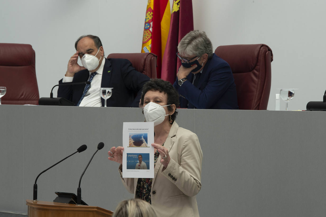 Fotos: La Asamblea aprueba la Ley de Protección y Recuperación del Mar Menor