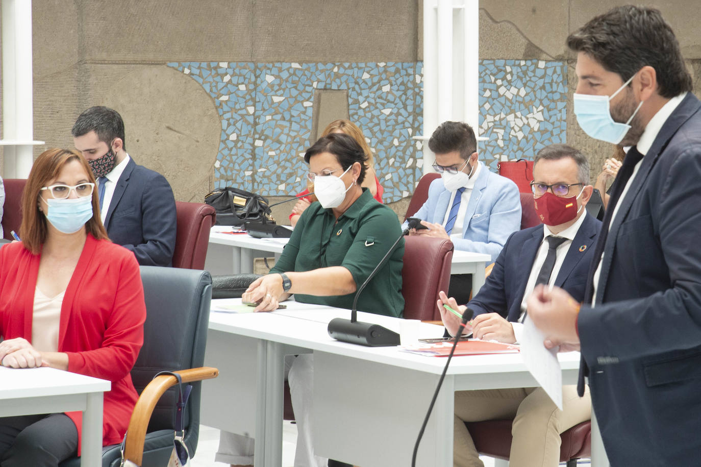 Fotos: La Asamblea aprueba la Ley de Protección y Recuperación del Mar Menor