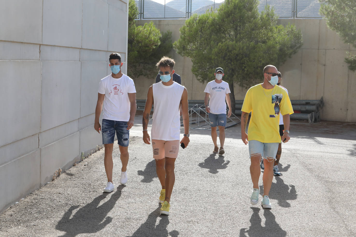 Fotos: Todos los jugadores de Lorca y Pulpileño dan negativo en los test de la Federación