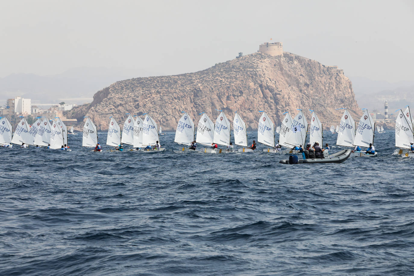 Fotos: Campeonato de España clase Optimist celebrado en Águilas