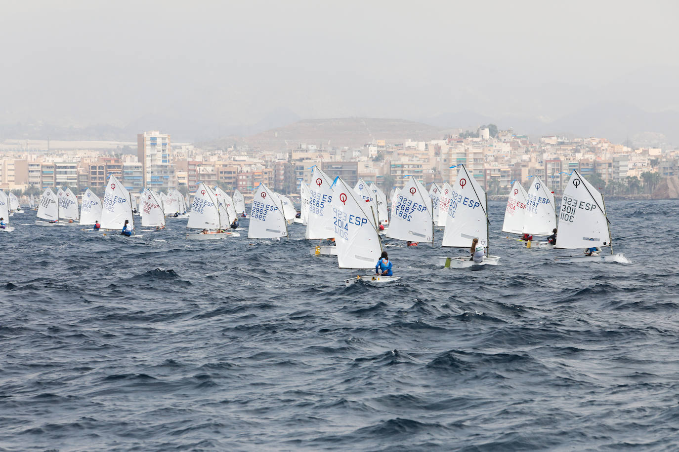 Fotos: Campeonato de España clase Optimist celebrado en Águilas