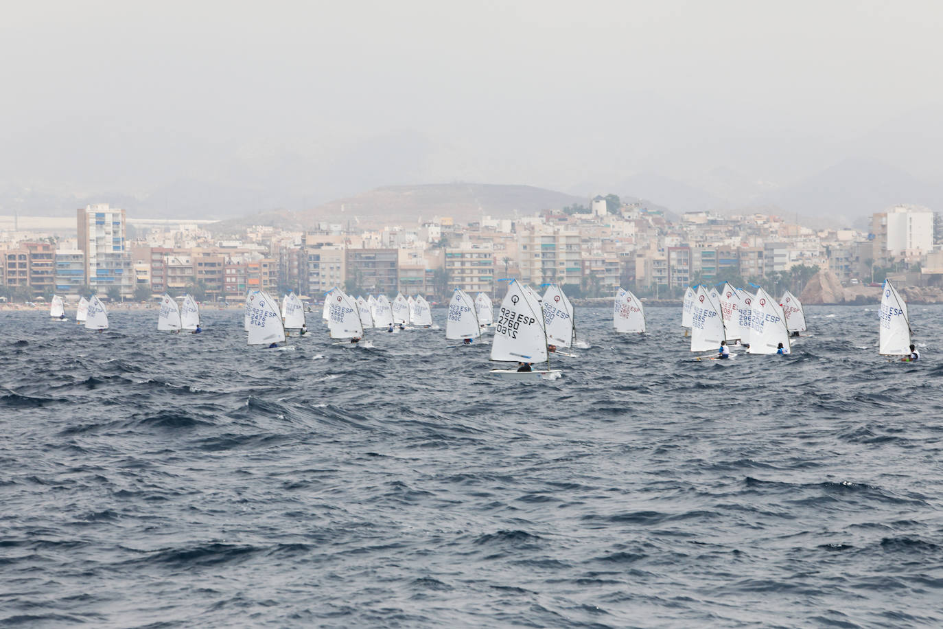 Fotos: Campeonato de España clase Optimist celebrado en Águilas