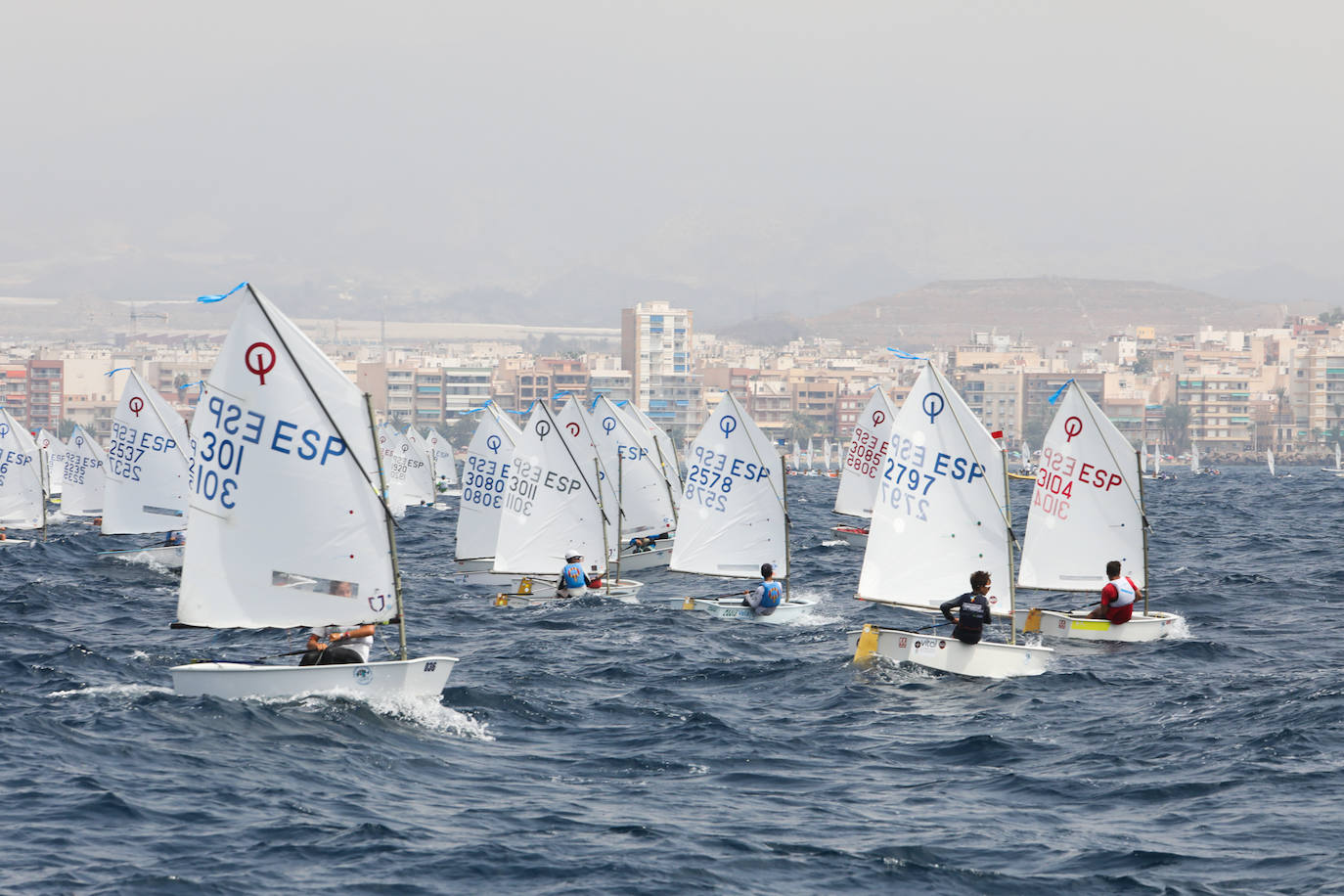 Fotos: Campeonato de España clase Optimist celebrado en Águilas