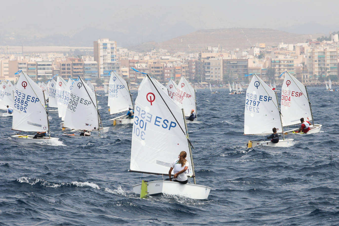 Fotos: Campeonato de España clase Optimist celebrado en Águilas
