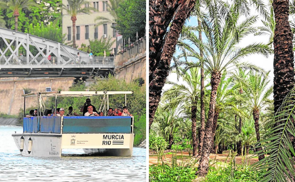 Paseo en barca por el río y el palmeral de Zaraíche. 
